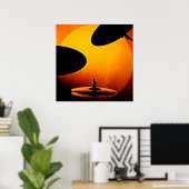 Drum of Drummer Poster (Thuiskantoor)