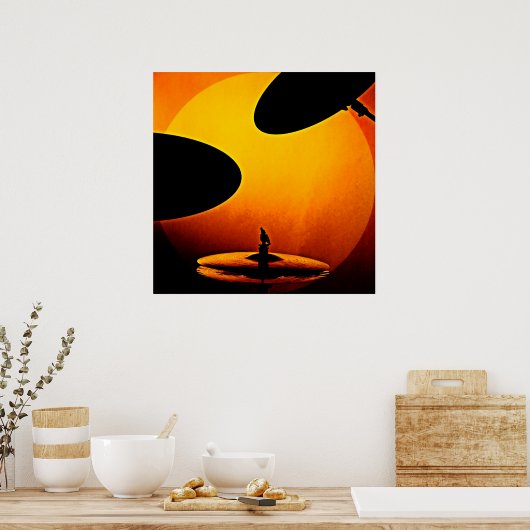 Drum of Drummer Poster (Keuken)