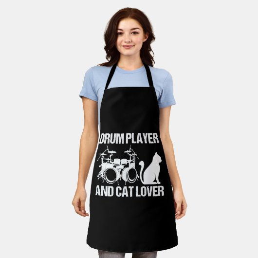 Drum Player And Cat Lover Drumming Musician Drums Schort (Gedragen)