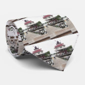 Drum Point Lighthouse 1883 Stropdas (Opgerold)