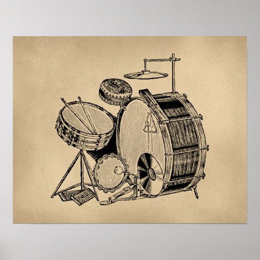  drum poster (Voorkant)