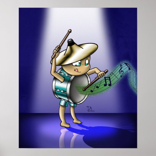 Drum Poster (Voorkant)