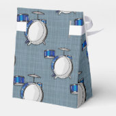 Drum Set; Blauw Bedankdoosjes (Achterkant)