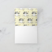 Drum Set Drummer Band Docer Musicus Notitiekaartje (Binnen)