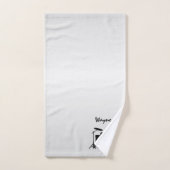 Drum Set Muziek Ontwerp Persoonlijk Bad Handdoek (Handdoek)