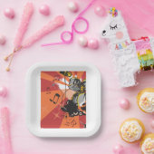 Drum Set Muziek Papieren Bordje (Feest)