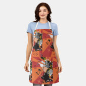 Drum Set Muziek Schort (Gedragen)