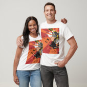 Drum Set Muziek T-shirt (Unisex)