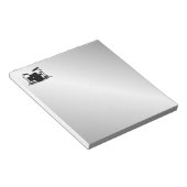 Drum Set Muziekontwerp Notitieblok (Schuin)