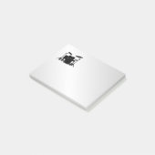 Drum Set Muziekontwerp Post-it® Notes (Schuin)