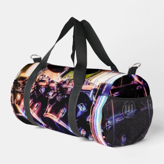 Drum Set Print Cut Sew Bag Plunjezak (Rechterhoek)
