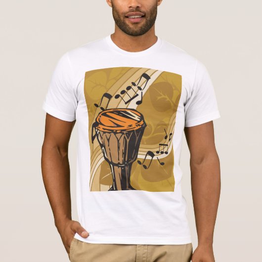 Drum Sound Mannen T-Shirt (Voorkant)