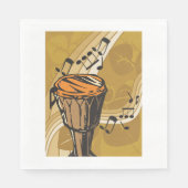 Drum Sound Paper Napkins Servet (Voorkant)