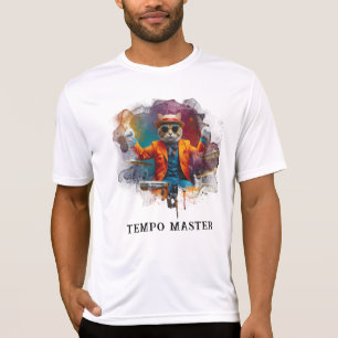 *~* DRUM Speler Cool Cat AP91 Percussionist T-shirt