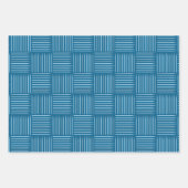 Drum Stick Crosshatch Inpakpapier Vel (Voorkant 3)