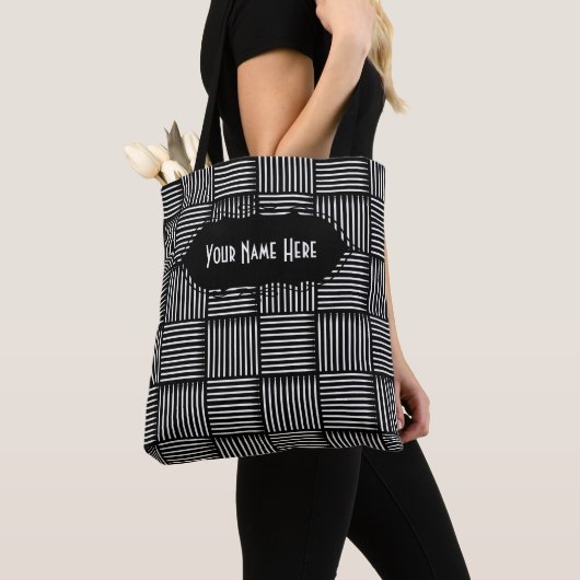  drum stick kruissteek tote bag (Dichtbij)