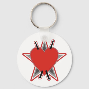 Drum Stick Tattoo Sleutelhanger
