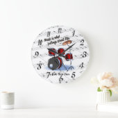 Drum - Wat klinkt er als een ronde wandklok (Huis)