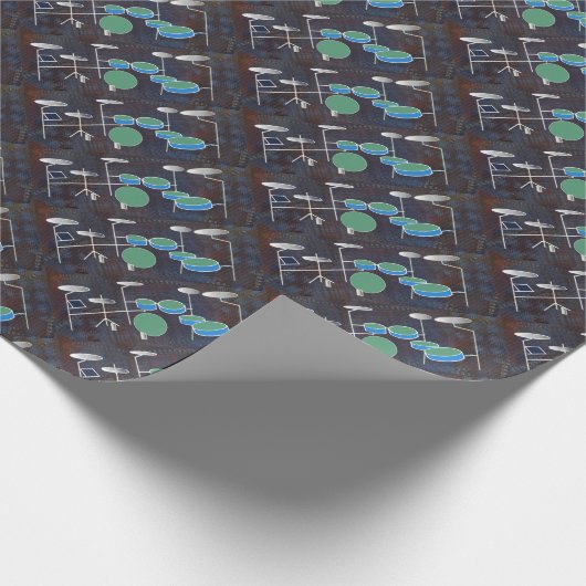 Drum World Cadeaupapier (Hoek)