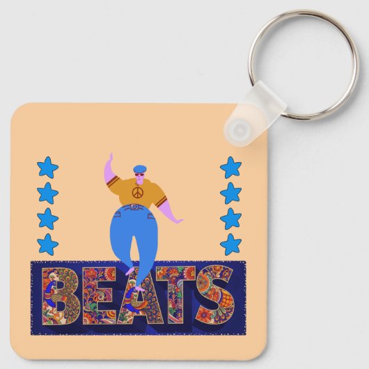 drumbeats sleutelhanger (Achterkant)