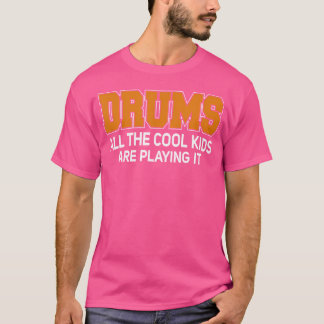 Drumcorps Drumline T Shirt voor Marching Band Drum