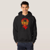 Drumdrumstel voor drummer en perussium hoodie (Voorkant volledig)