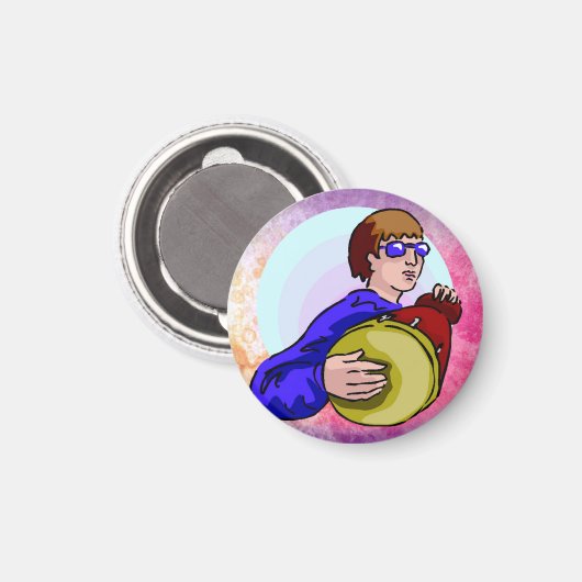 Drumer boy magneet (Voorkant / Achterkant)