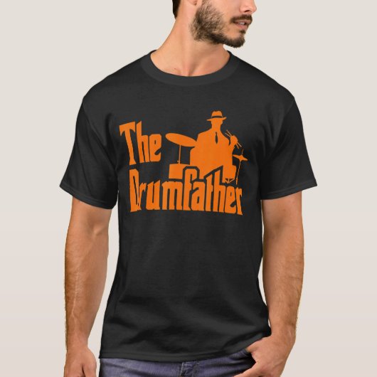 Drumfather-citaat voor Drummer T-shirt (Voorkant)