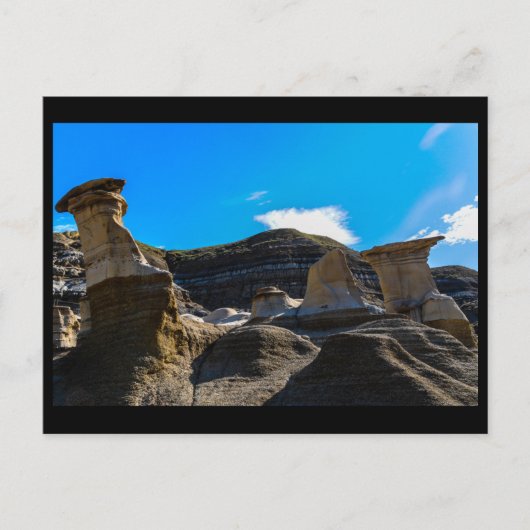 Drumheller HooDoos Briefkaart (Voorkant)