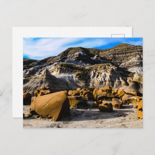 Drumheller Rocks Briefkaart (Voorkant / Achterkant)