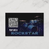 druminstructeur visitekaartje (Achterkant)