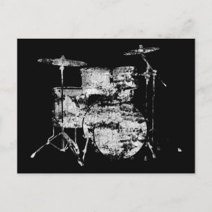 drumkit briefkaart