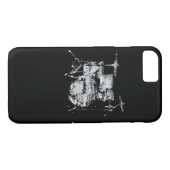 drumkit Case-Mate iPhone case (Achterkant (Horizontaal))