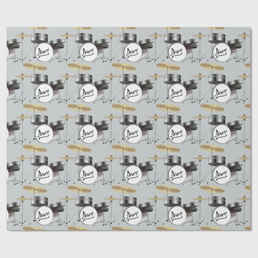 Drumkit - inpakpapier (Vlak)