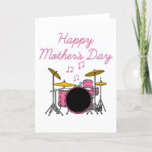 Drumkit Moederdag Drummer Musician