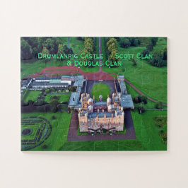 Drumlanrig Castle, Scott & Douglas Clans Puzzle Legpuzzel