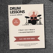 Drumlessen Flyer