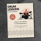 Drumlessen Trokken Stroken Flyer
