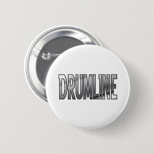 Drumline Chrome Ronde Button 5,7 Cm (Voorkant /achterkant)