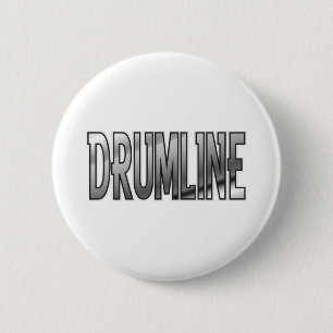 Drumline Chrome Ronde Button 5,7 Cm