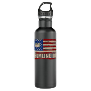  Drumline Dad American USA Flag Music Gift Waterfles