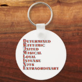 Drumline Definition Sleutelhanger (Voorkant)