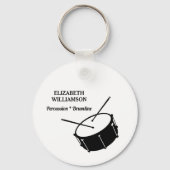 DRUMLINE Klas van 2027 Marching Band Sleutelhanger (Achterkant)
