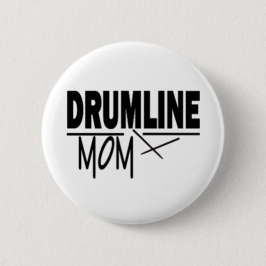 Drumline mama ronde button 5,7 cm (Voorkant)