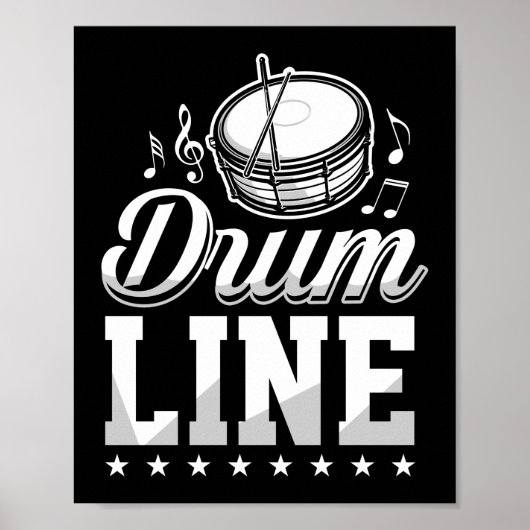 Drumline Marching Band Poster (Voorkant)