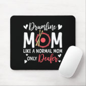 Drumline Moeder Als Een Normale Moeder Drum Liefhe Muismat (Met muis)