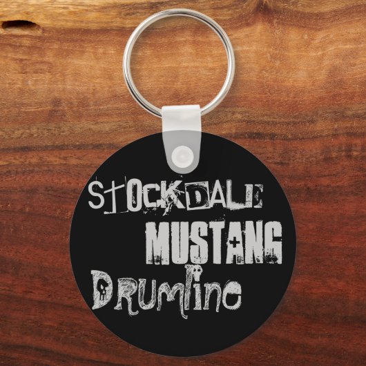 Drumline, Mustang, Stockdale Sleutelhanger (Voorkant)
