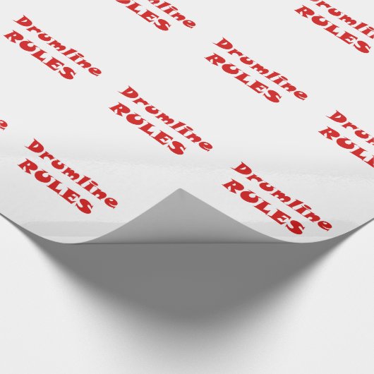 Drumline Rules Cadeaupapier (Hoek)
