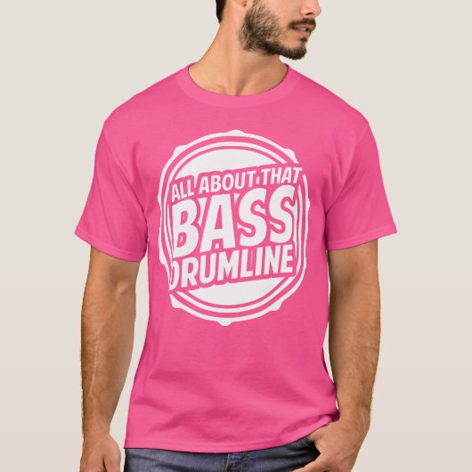 Drumline Tshirt Bass Drumline T Shirt Marching Ban (Voorkant)