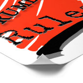 Drumlineregels Poster (Hoek)